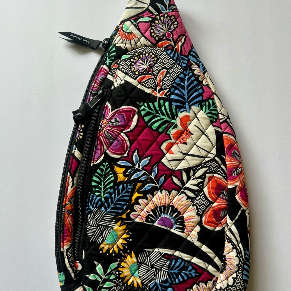 Vera Bradley Essential Sling Backpack Kauai Floral NWT